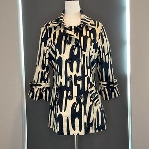 APPRAISAL unique black and cream jacket